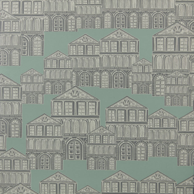 Обои 1838 Wallcoverings Elodie Maison Neo Mint 1907-137-03